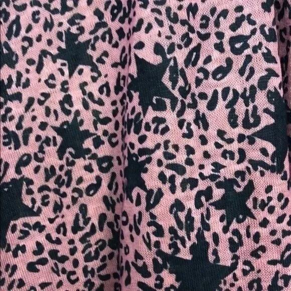 ASOS Leopard&Star Long Sleeve Tunic NEW NWT Large RM-A - Picture 5 of 8